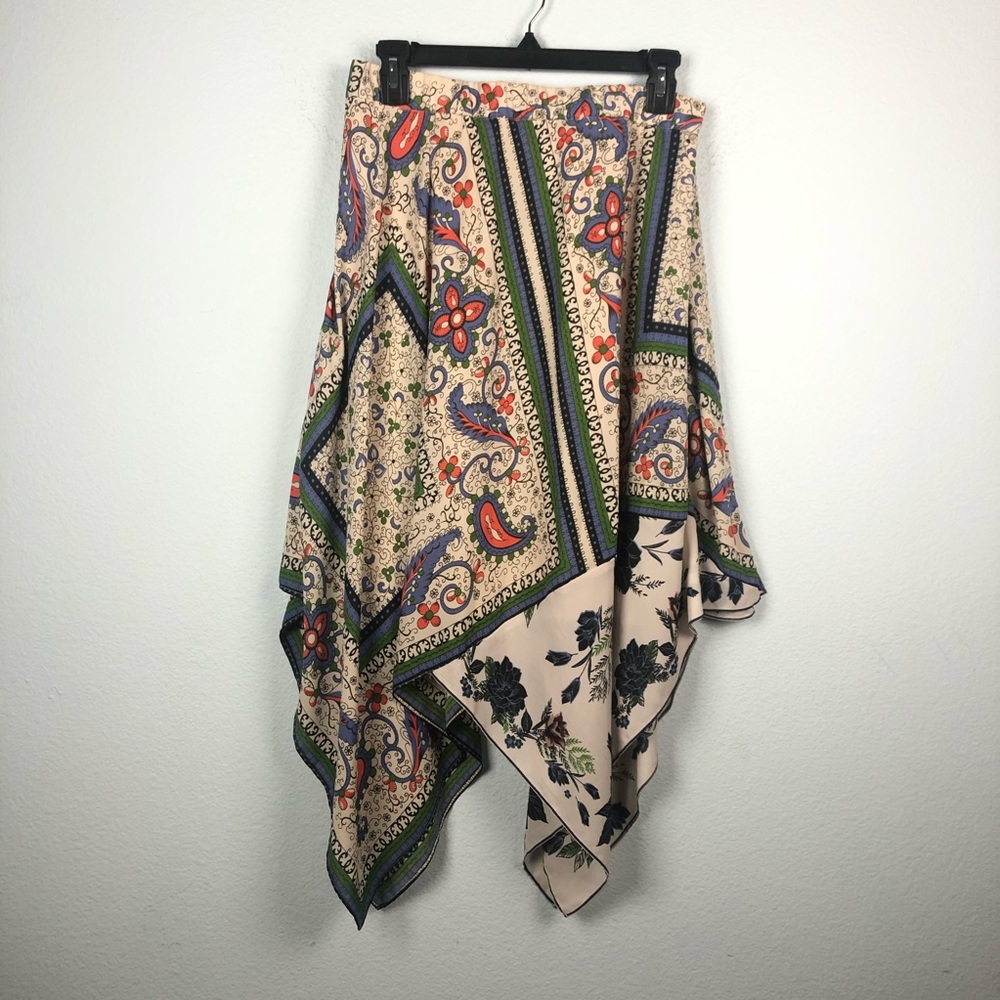 Anthropologie Maeve Far Sun Handkerchief Skirt 2 - Picture 2 of 7